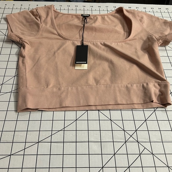 Monrow cropped T-shirt - Picture 1 of 3